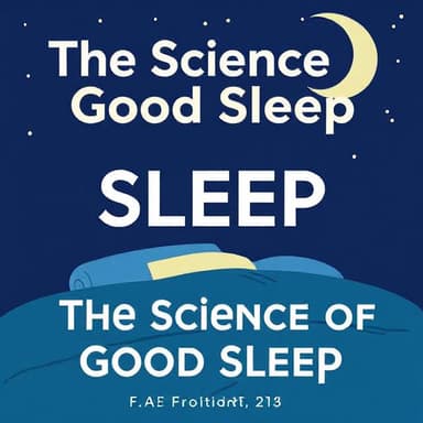 The Science of Good Sleep