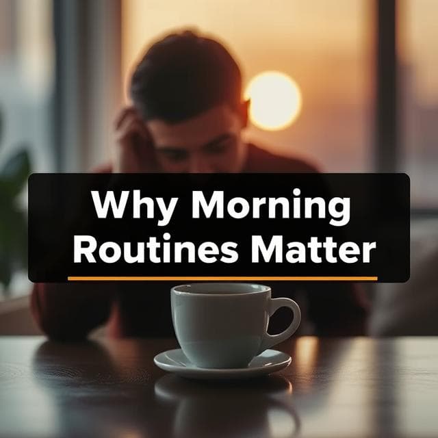 Why Morning Routines Matter